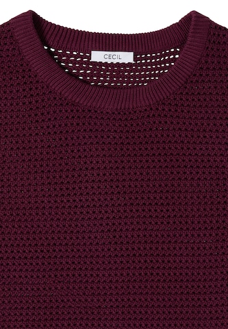 CECIL Pullover in Rot