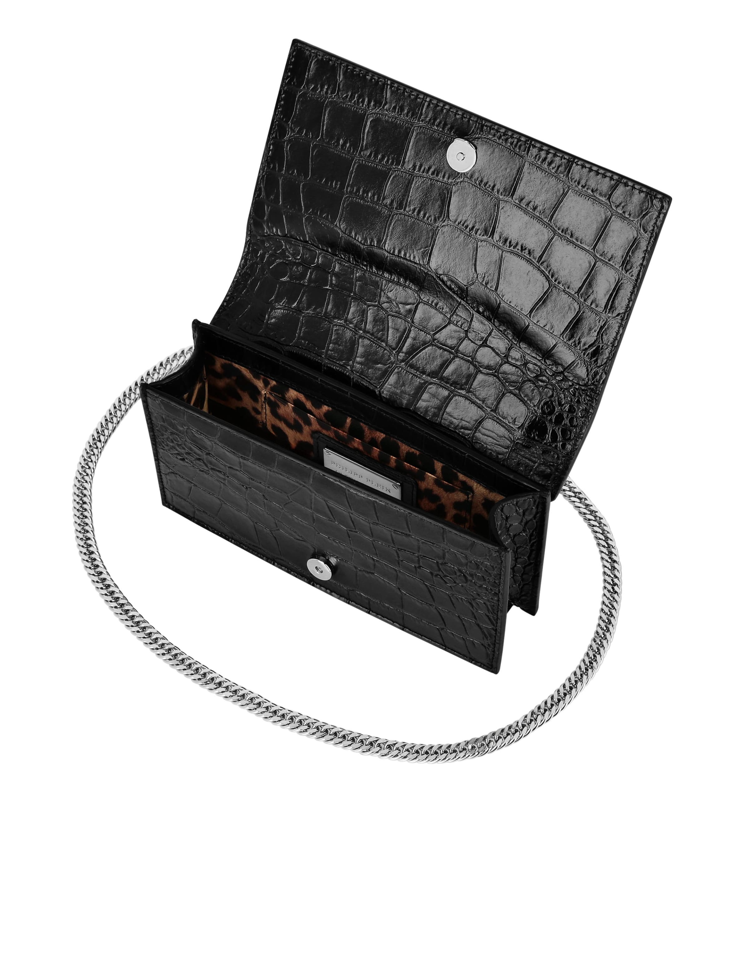 Philipp Plein - Mala de ombro em preto