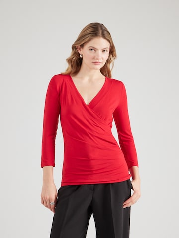 Lauren Ralph Lauren T-shirt 'ALAYJA' i röd: framsida