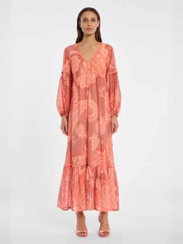 Ana Alcazar Dress 'Deena' in Orange: front