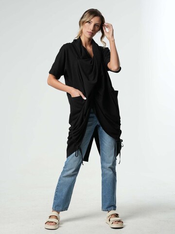 Metamorphoza Tunic in Black
