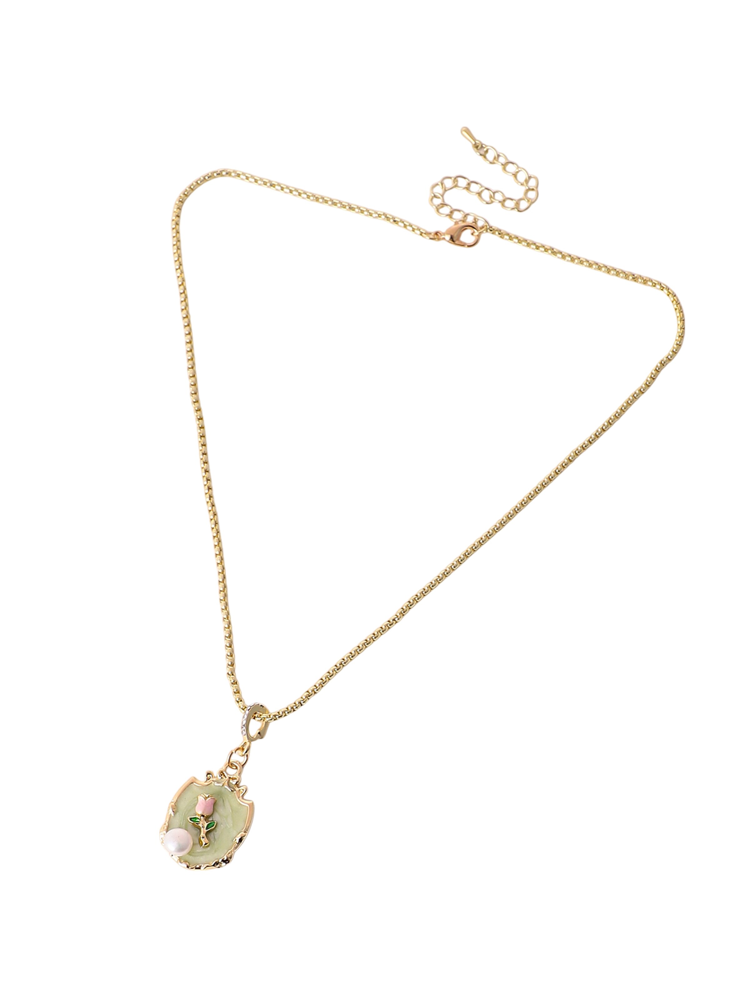 SOHI Jewelry set 'Bulbuli' in Green