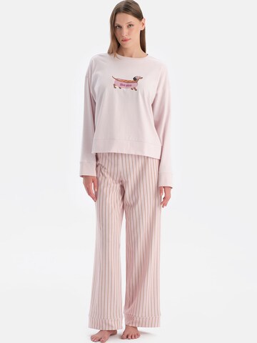 Dagi Пижама в Лиловый: спереди