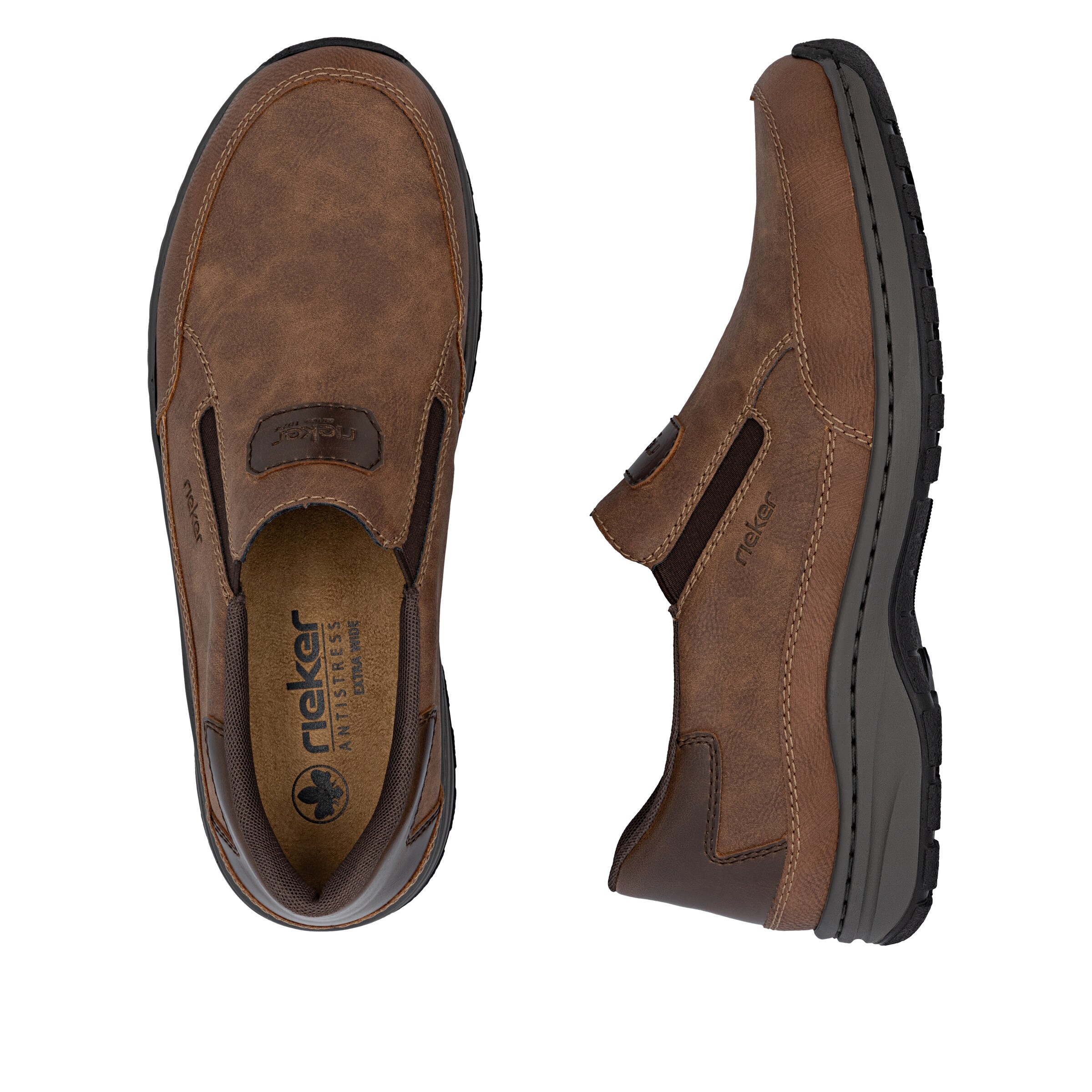 Rieker Slipper in Braun