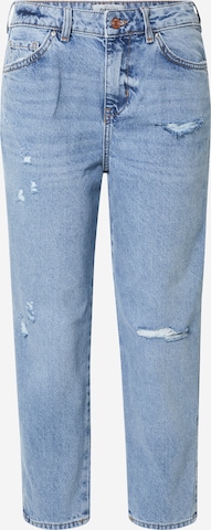 Slimfit Jeans 'WYOMING' de la NEW LOOK pe albastru: față