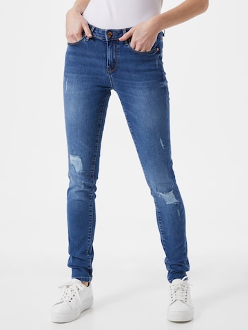 GUESS Skinny Jeans pajkice | modra barva: sprednja stran