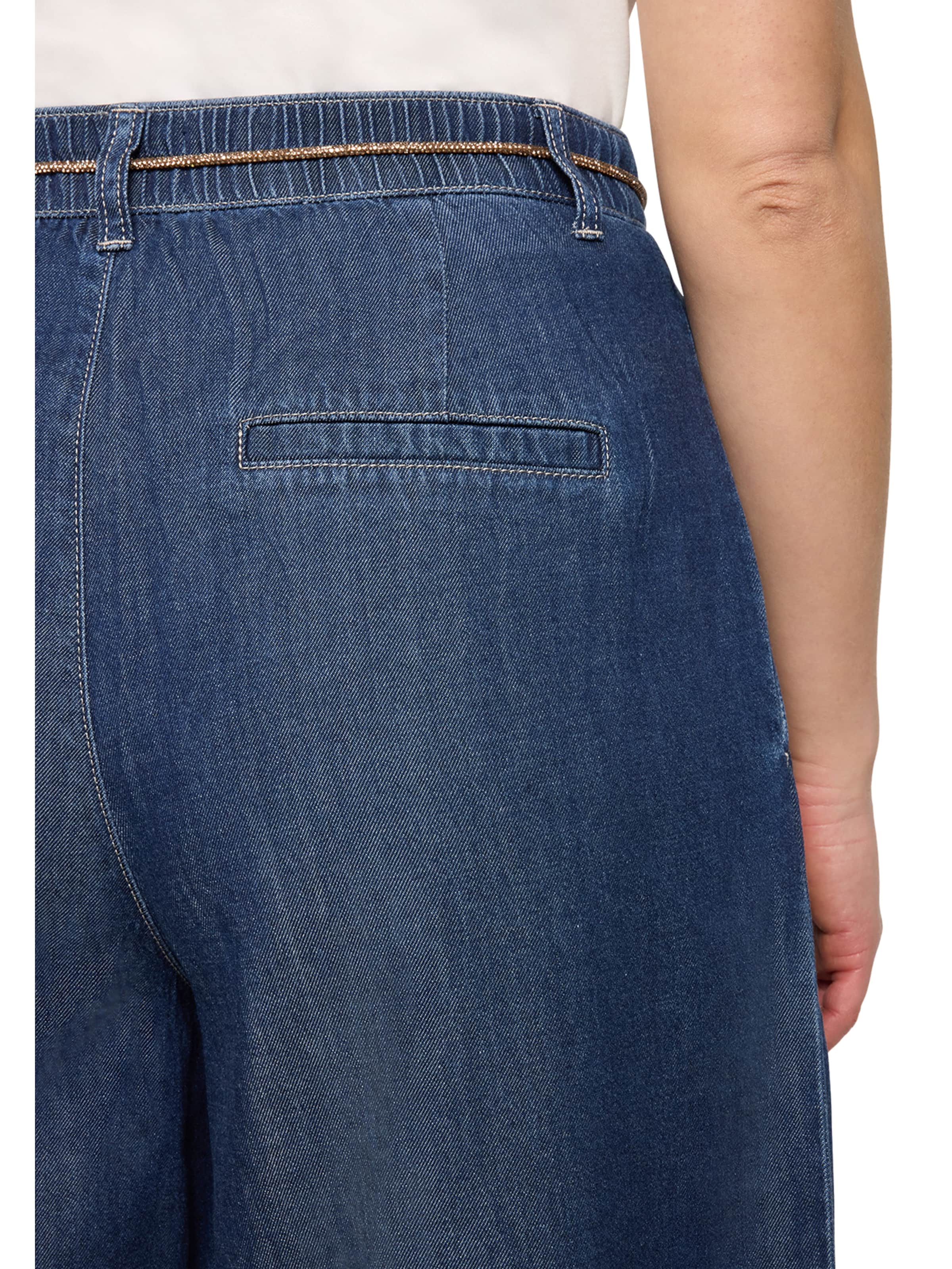 Loosefit Pantalon Cartoon en bleu