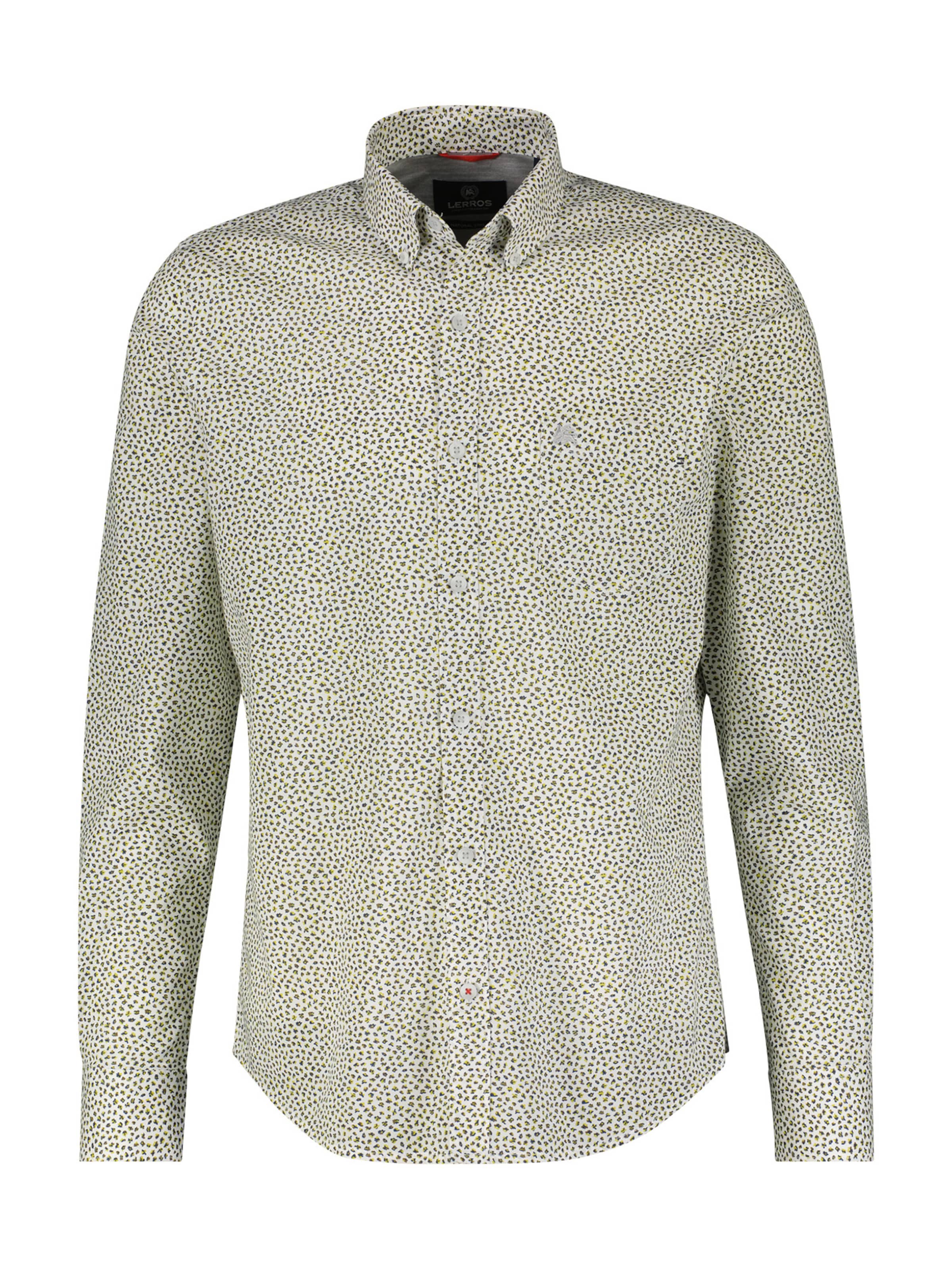 LERROS Regular Fit Hemd in Beige: Vorderseite