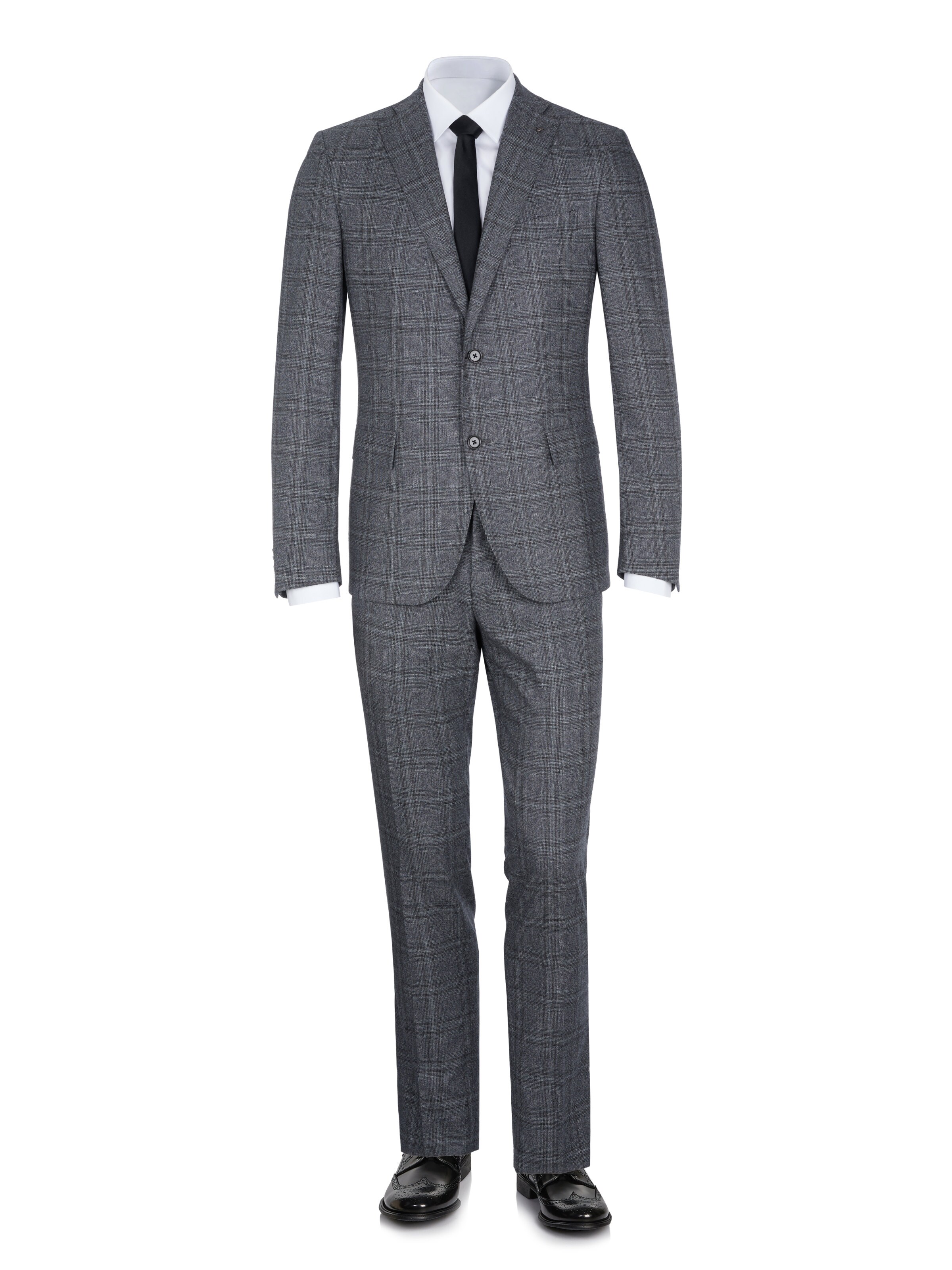 Corneliani Regular Suit in Grey: front