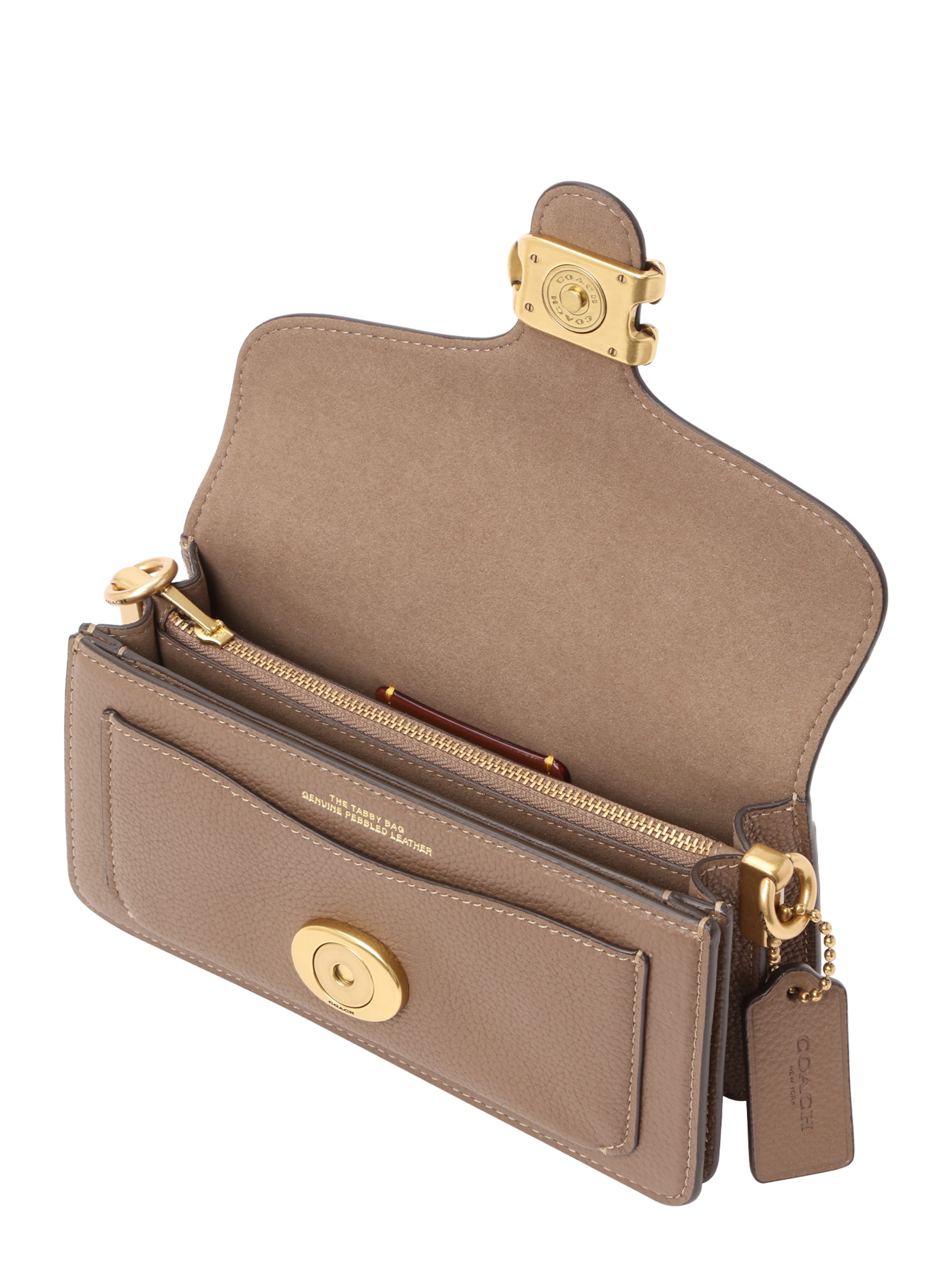 Borsa a spalla 'TABBY SHOULDER BAG 20' di COACH in grigio