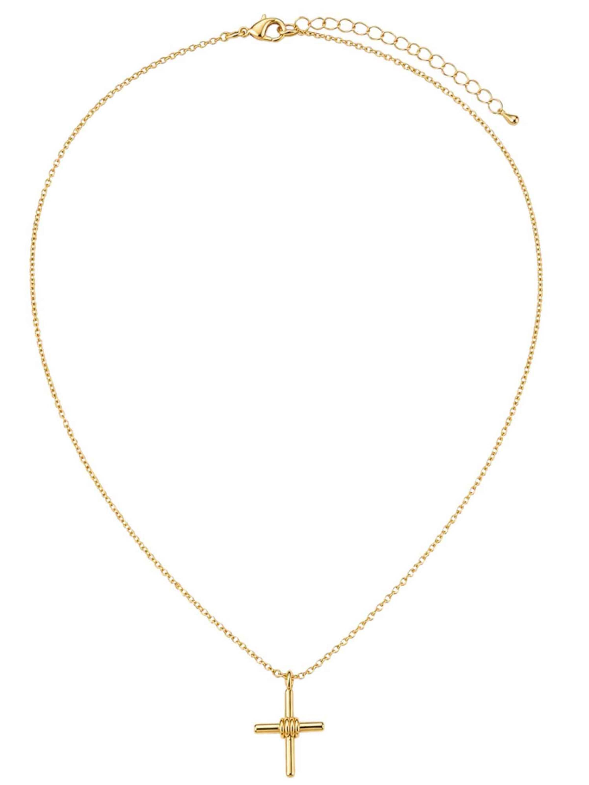 RteRme - Cadena 'Eris Cross necklace' en oro: frente