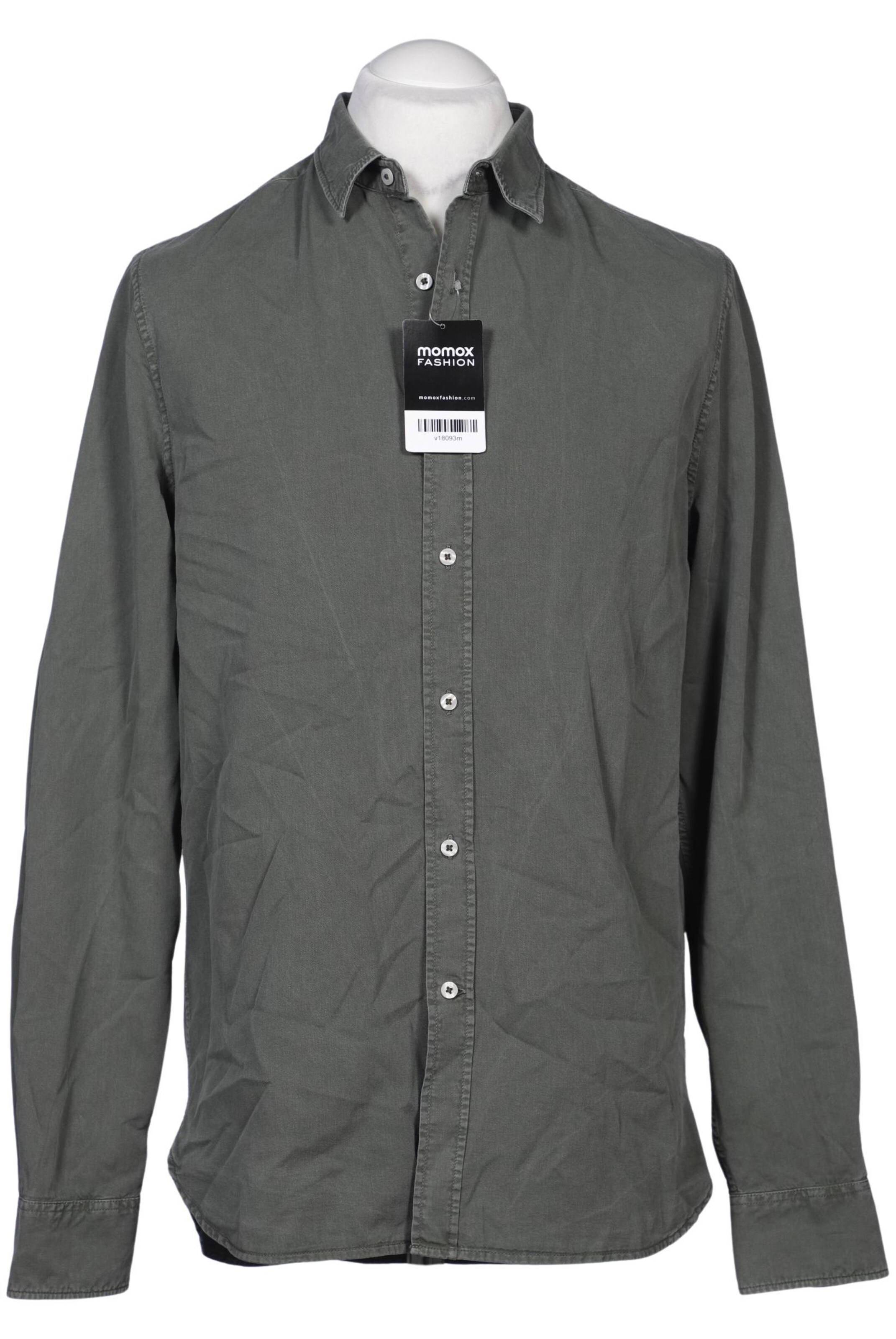 ECOALF Button Up Shirt in M in Green: front