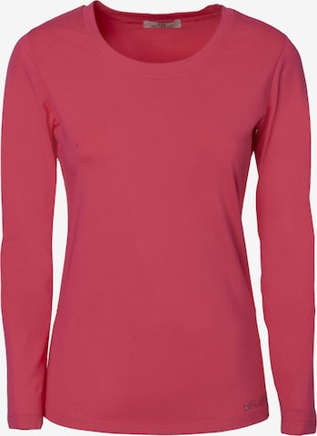 Influencer Shirt in Pink: Vorderseite