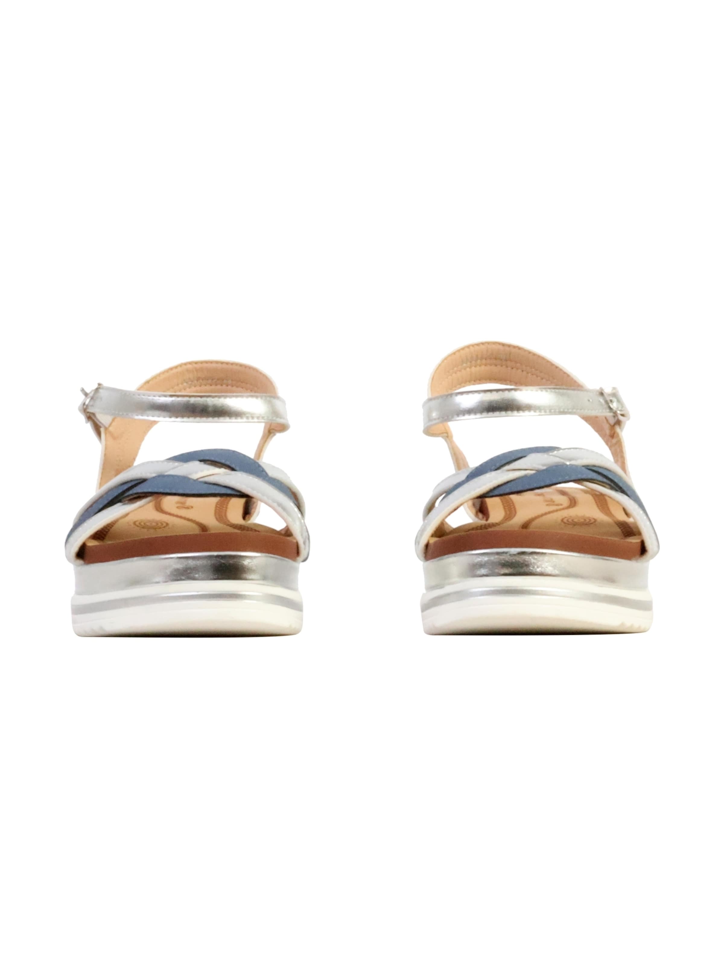 The Divine Factory Sandal in Blue