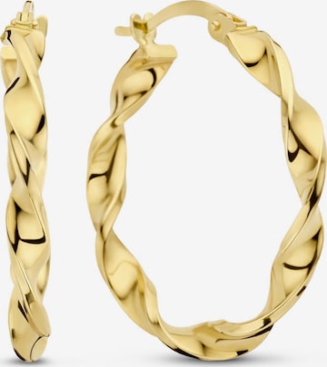 Boucles d'oreilles Isabel Bernard en or : devant