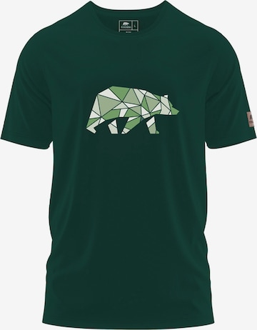 FORSBERG T-Shirt 'Espenson' in Grün: Vorderseite