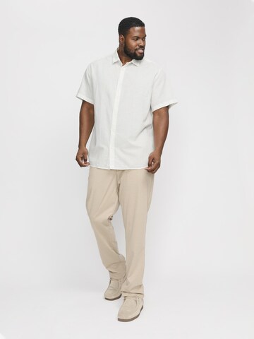 Slim fit Camicia 'JJEBreeze' di Jack & Jones Plus in bianco