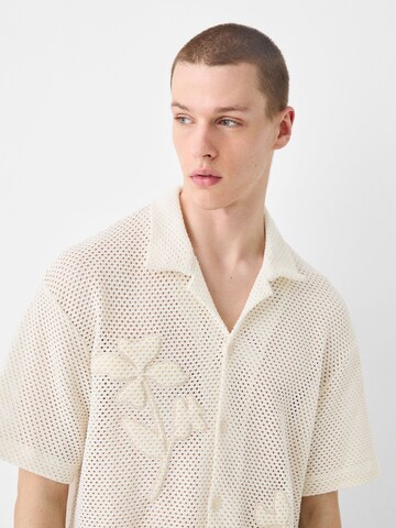 Bershka Regular fit Overhemd in Wit