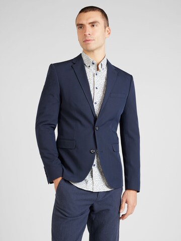 Lindbergh Regular Fit Sakko in Blau: Vorderseite