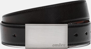 Ombre Belt 'A646' in Black: front