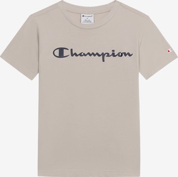 Champion Authentic Athletic Apparel Тениска в сиво: отпред
