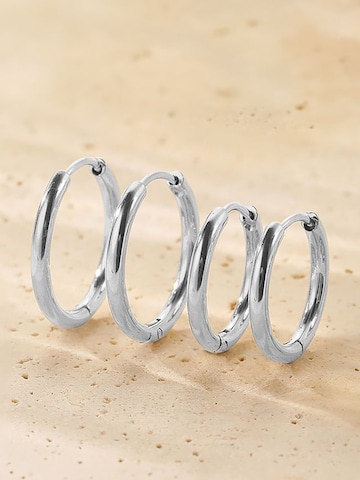 Hey Happiness - Pendientes 'Stack Duo' en plata