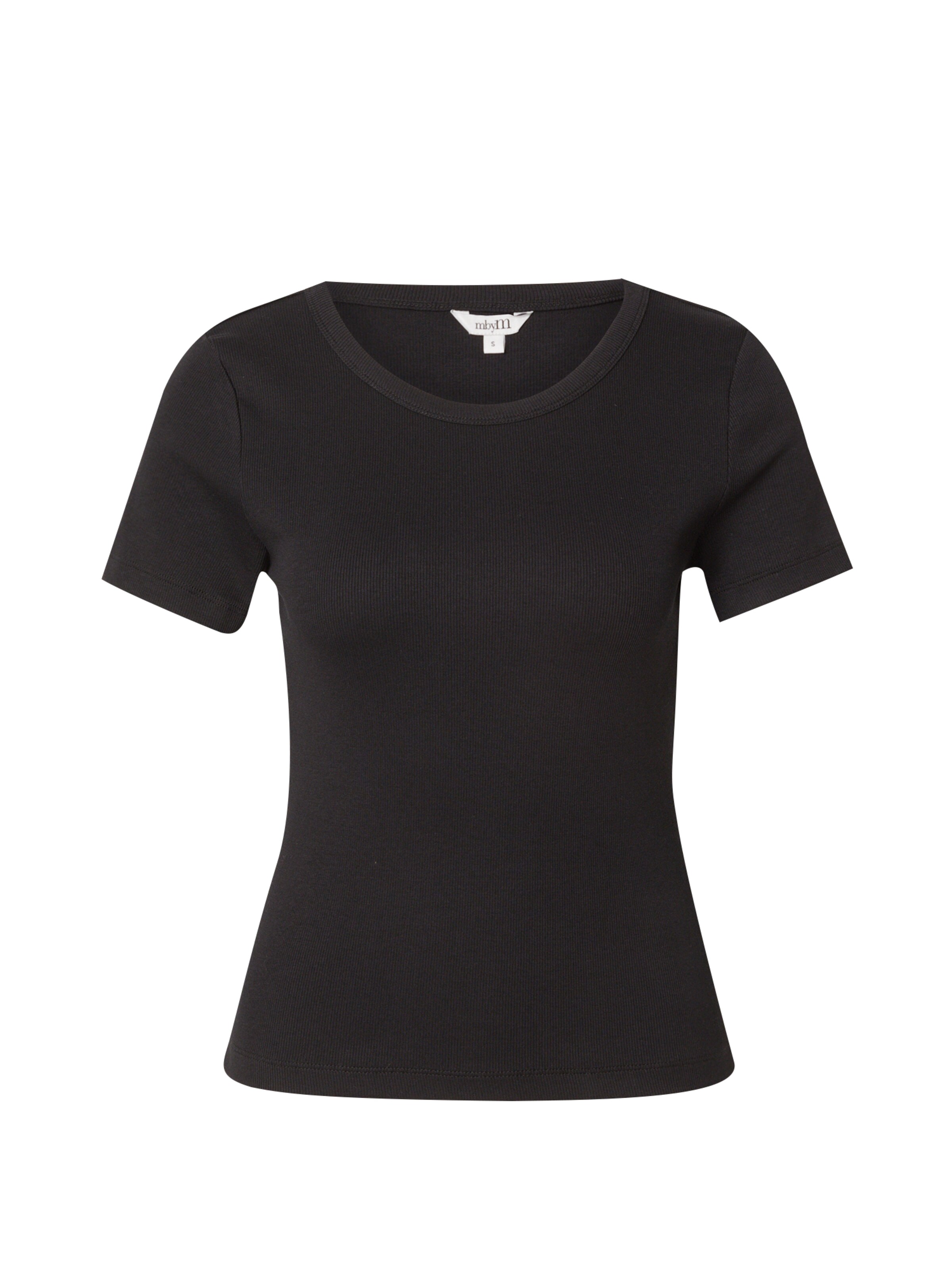 mbym Μπλουζάκι 'Otis-M' σε μαύρο: μπροστά