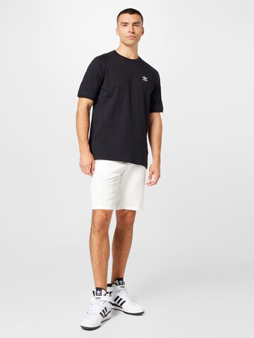 ADIDAS ORIGINALS Shirt 'Essentials+ Trefoil' in Zwart