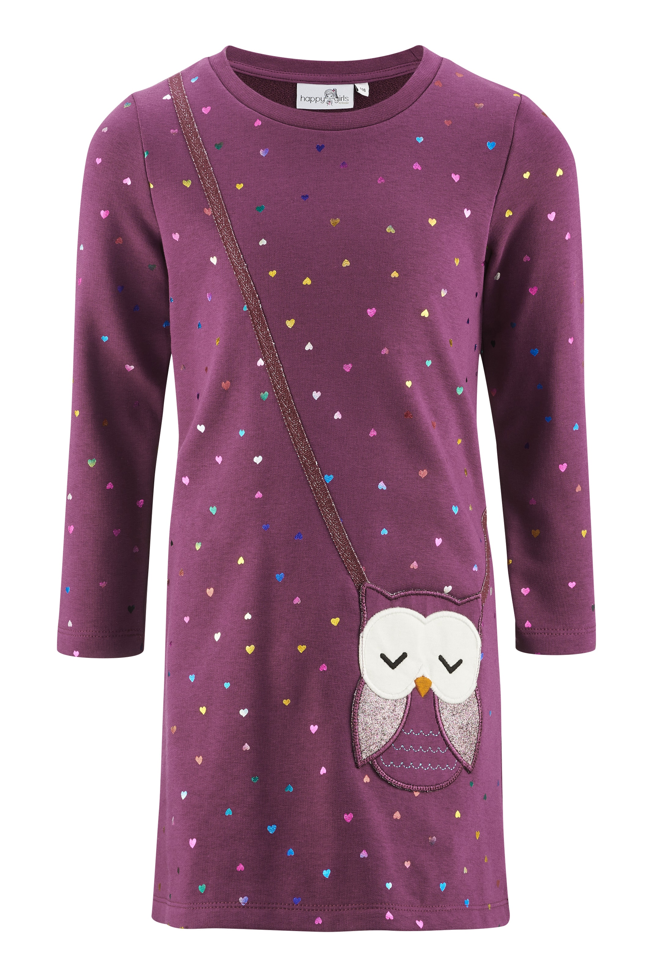 happy girls Рокля в лилав: отпред