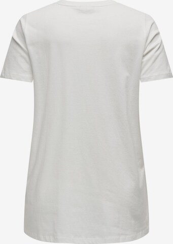 T-shirt ONLY Carmakoma en blanc