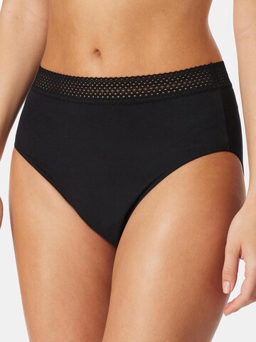 SCHIESSER Periodenslip in Schwarz