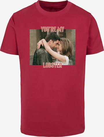 ABSOLUTE CULT Shirt 'Friends - You're My Lobster' in Rood: voorkant