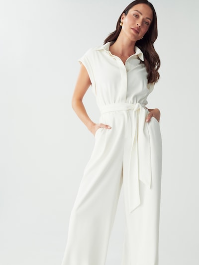 Willa Jumpsuit 'KOBE' i hvid, Produktvisning