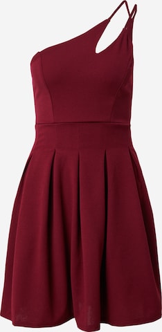 WAL G. Dress 'JOE' in Red: front