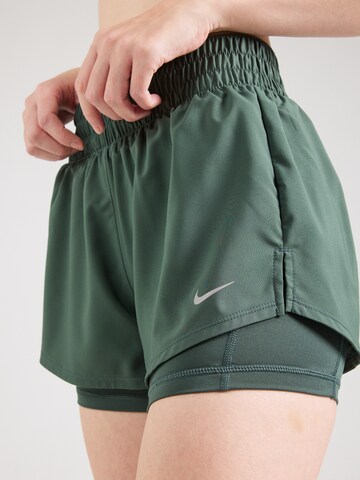 NIKE Regular Sports trousers 'ONE' in Green