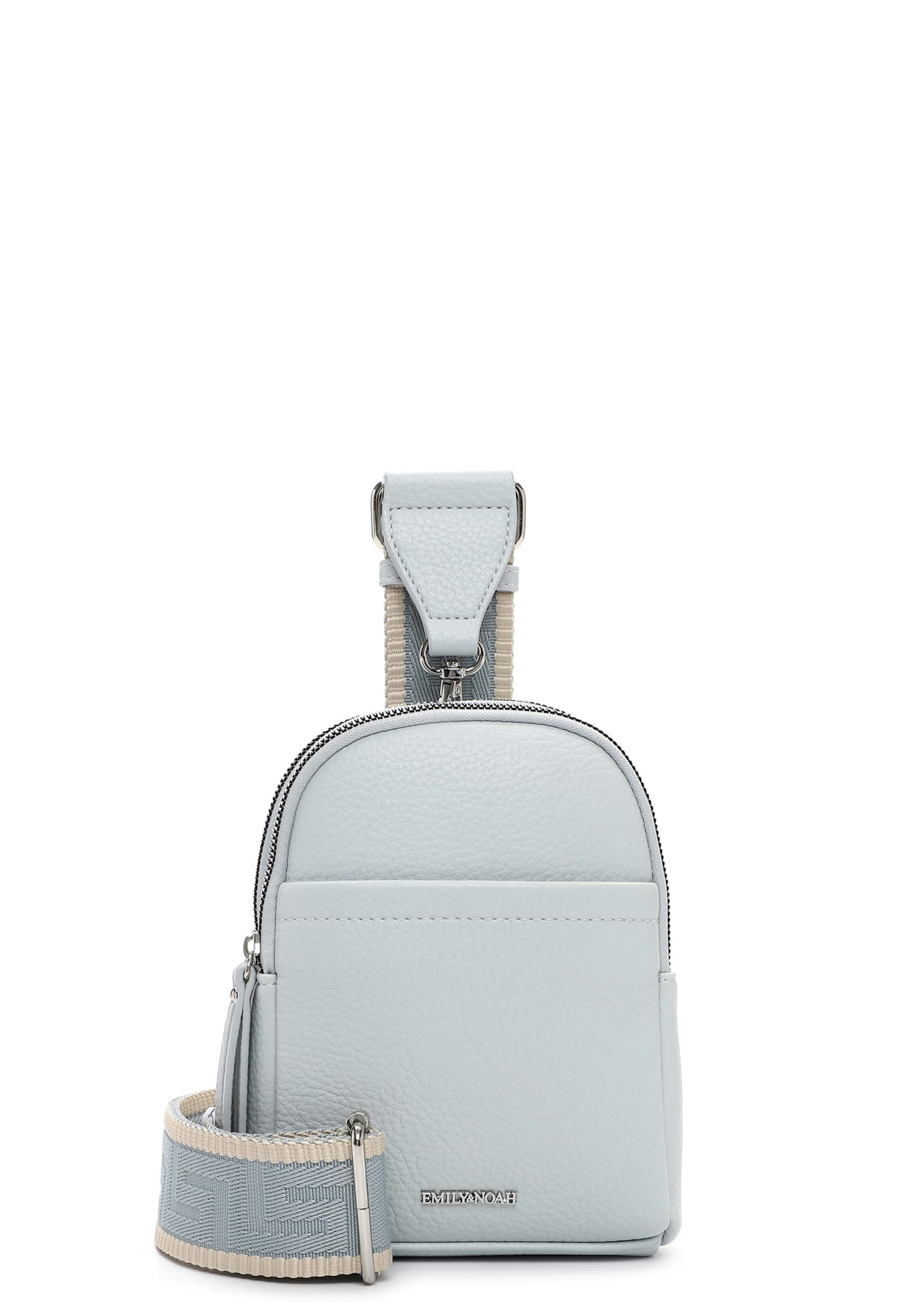 Emily & Noah Tasche 'Elena' in Blau: Vorderseite