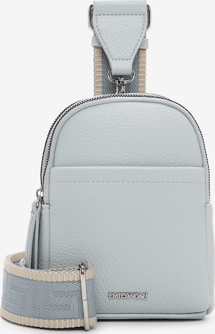 Emily & Noah Tasche 'Elena' in Blau: Vorderseite