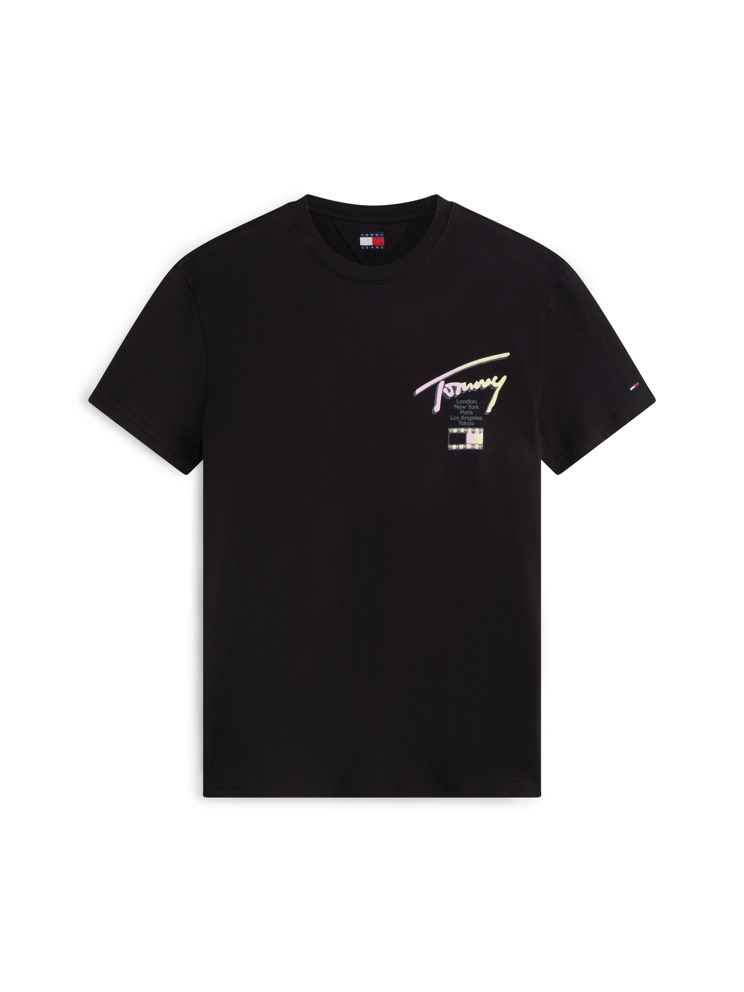 Tommy Jeans Shirt in Black: front