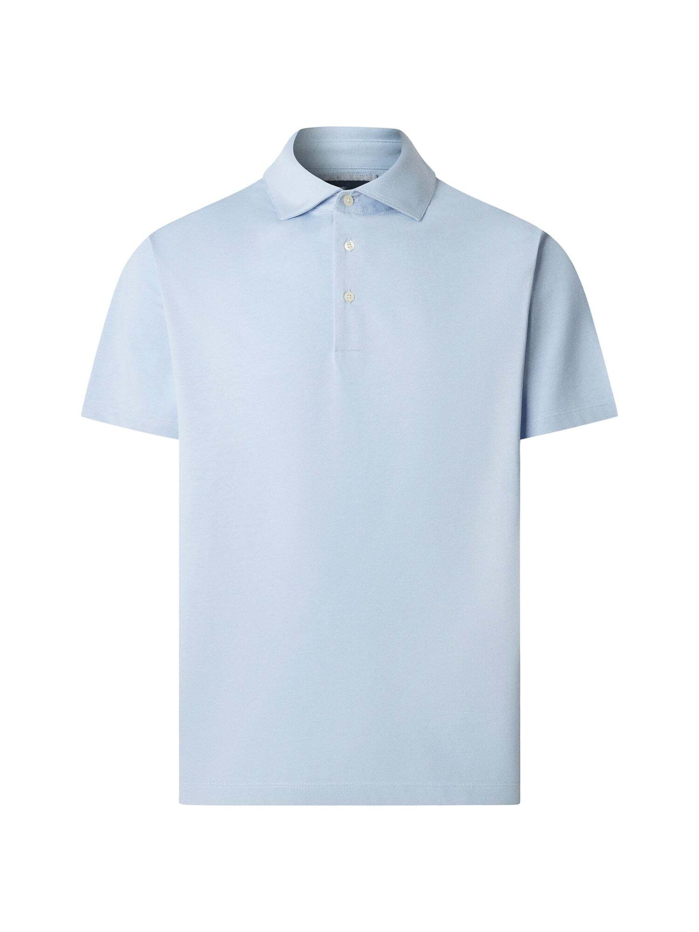 Hackett London T-Shirt en bleu clair, Vue avec produit