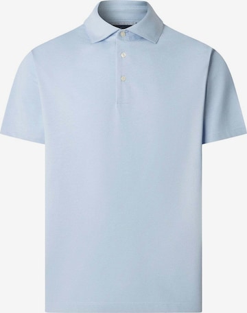 Coupe regular T-Shirt Hackett London en bleu : devant