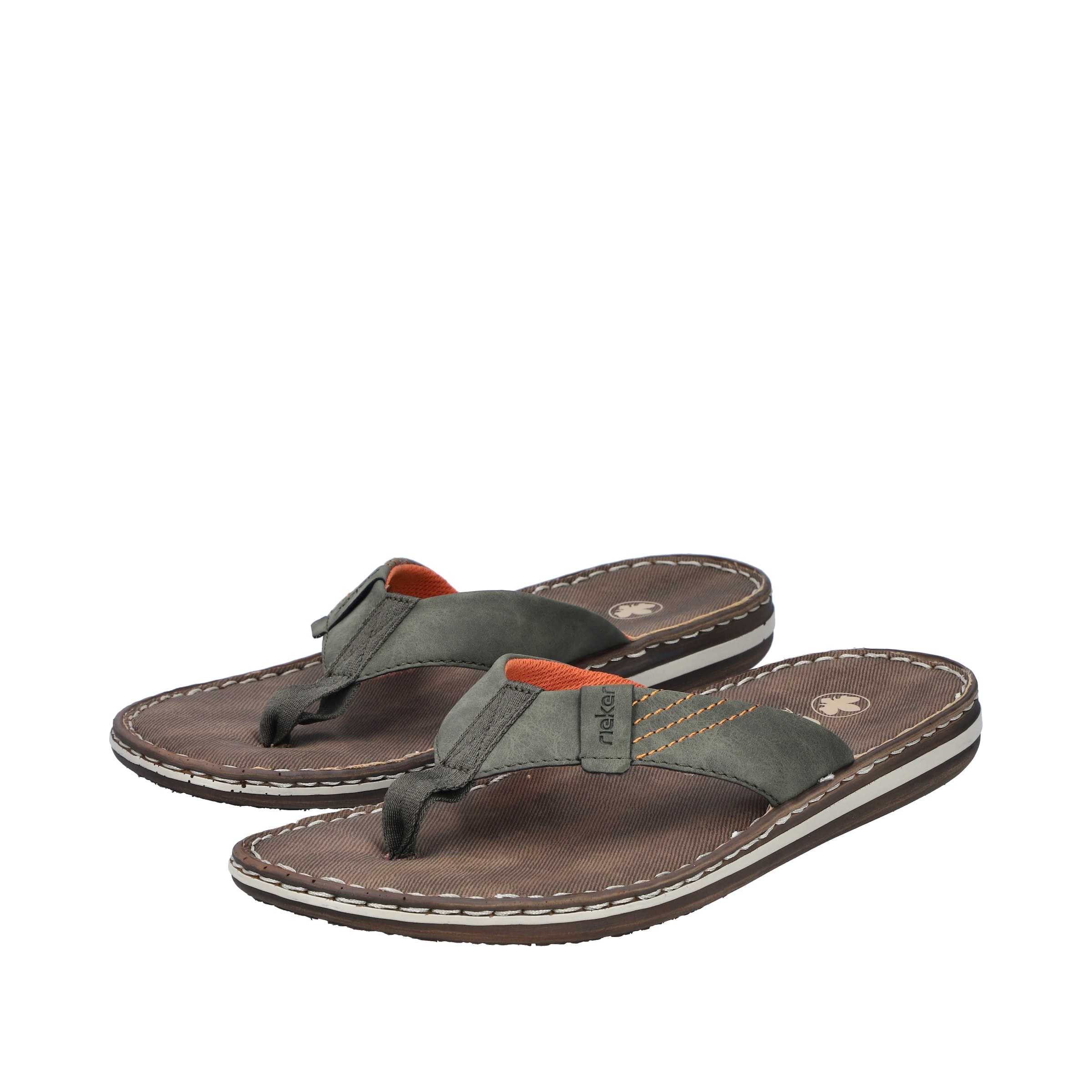 Tongs '21043' Rieker en vert