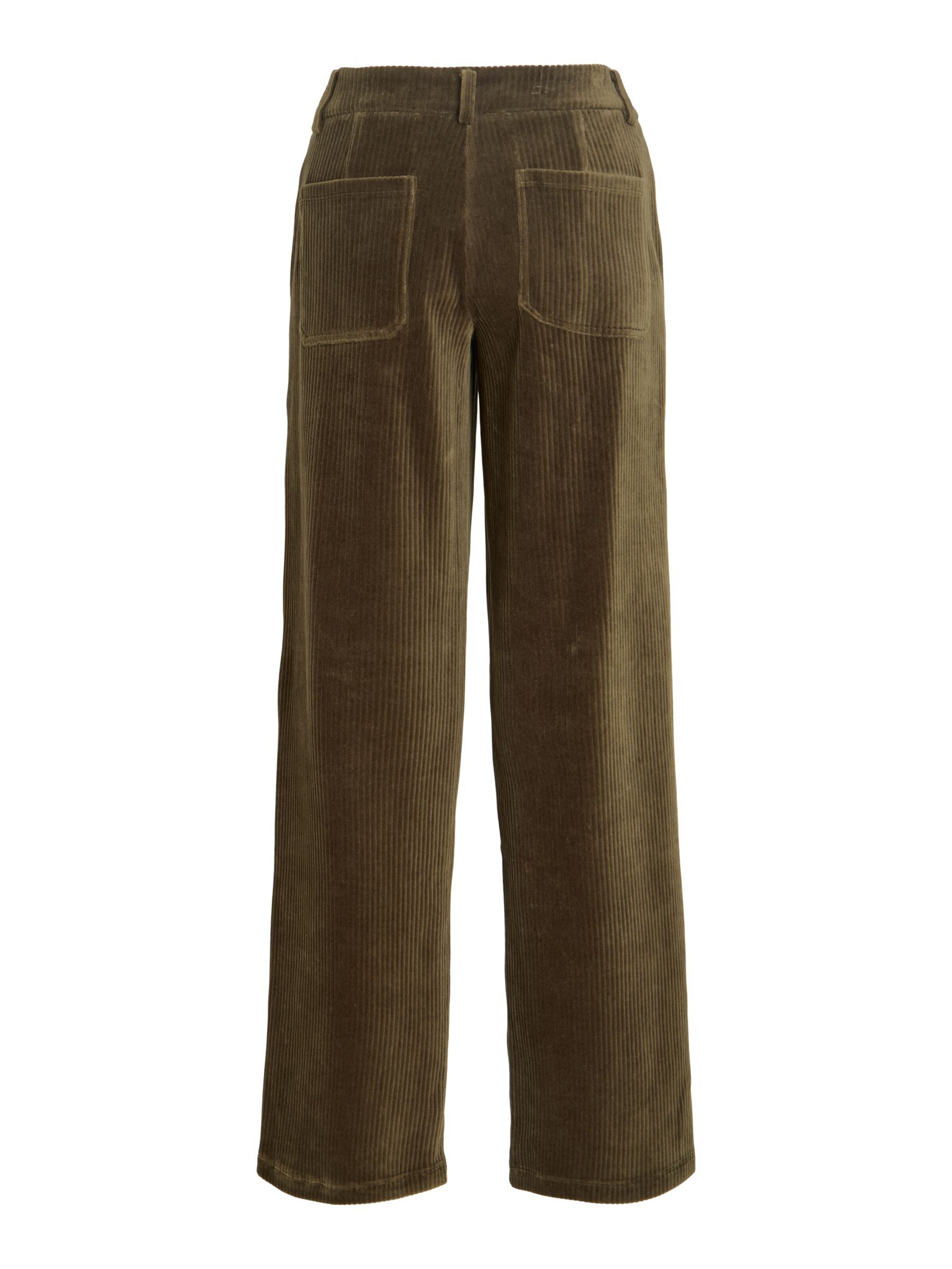 Wide Leg Pantalon VILA en vert