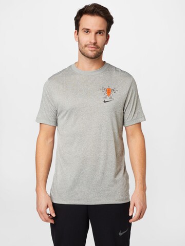 NIKE Performance shirt in Grey: front