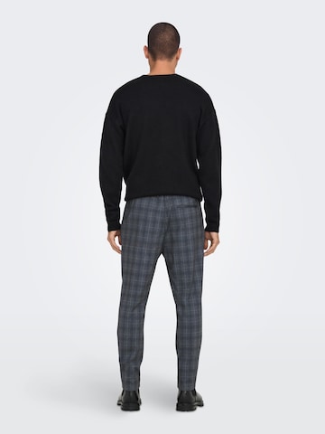 Coupe slim Pantalon 'LINUS' Only & Sons en bleu