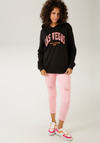 Aniston CASUAL Sweatshirt in Black