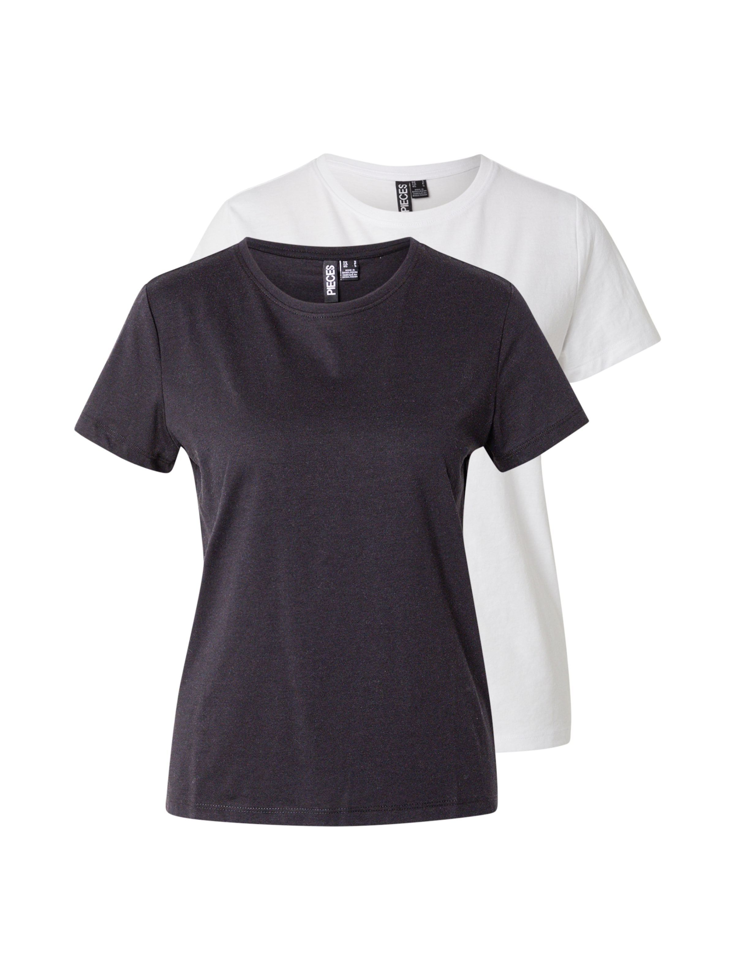 PIECES Shirt in Black: front