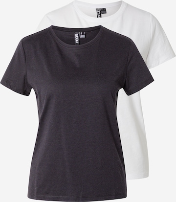 juoda PIECES Marškinėliai: priekis