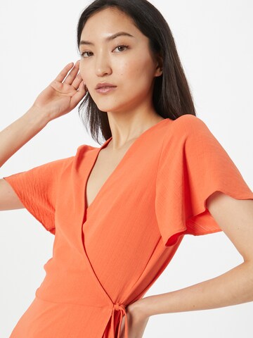 VILA Kleid 'Lovie' in Orange