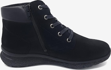 Hartjes Lace-Up Ankle Boots in Black