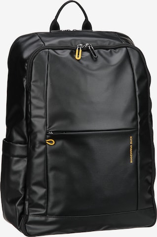 MANDARINA DUCK Backpack in Black: front